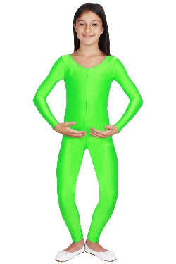 TUTA DANZA ACCADEMICA LYCRA VERDE BAMBINA